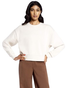 C-COR63-WOMEN'S HEAVYWEIGHT CROPPED  SWEATSHIRT 2